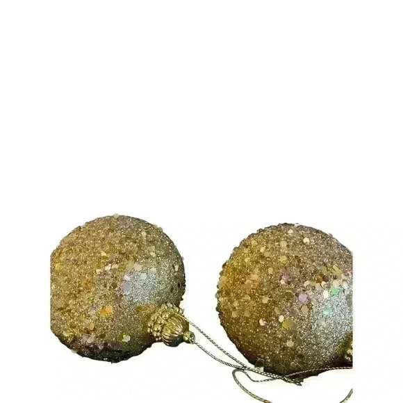 Dillard’s Trimmings Christmas Ornaments Gold - Picture 6 of 6